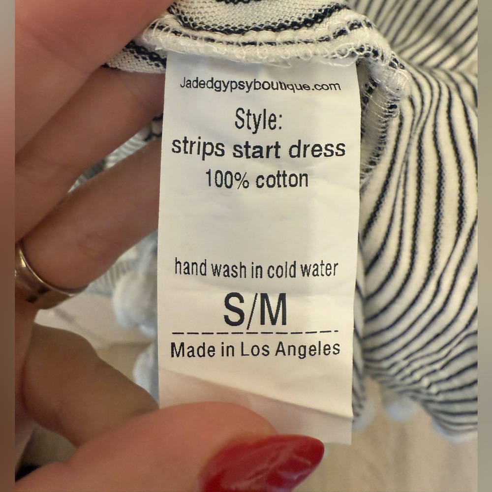 Jaded Gypsy Stars and Stripes Dress (read caption) - Picture 8 of 8